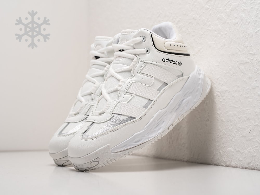 Adidas Niteball High Winter WMNS белые замша женские (AR25962) - фото 2