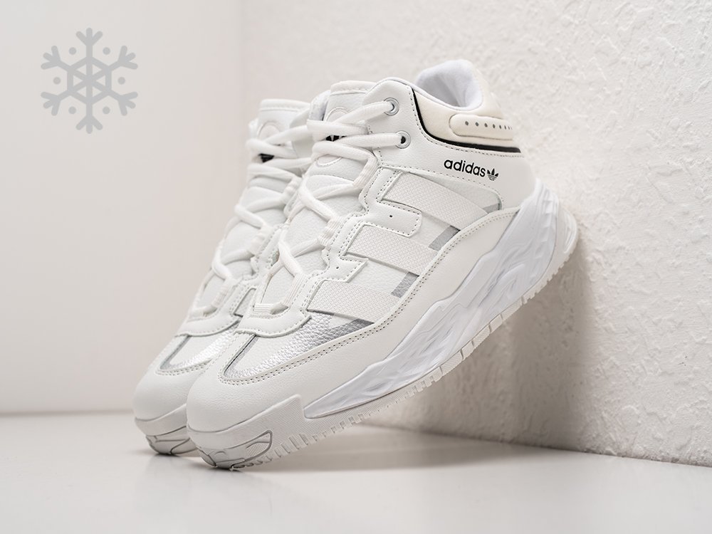 Adidas Niteball High Winter WMNS белые замша женские (AR25962) - фото 2 Adidas Niteball High Winter WMNS белые замша женские (AR25962) - фото 2