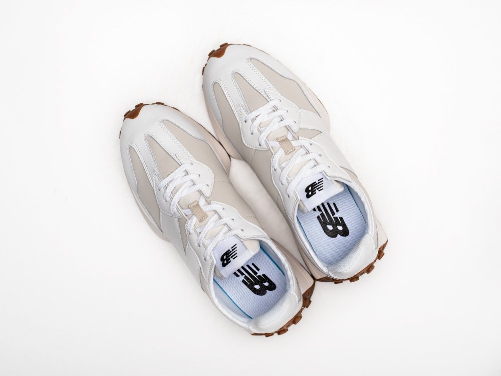 New Balance 327 белые кожа мужские (AR26013) - фото 3 New Balance 327 белые кожа мужские (AR26013) - фото 3
