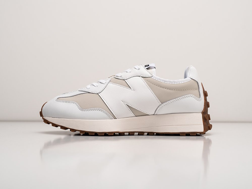 New Balance 327 белые кожа мужские (AR26013) - фото 1 New Balance 327 белые кожа мужские (AR26013) - фото 1