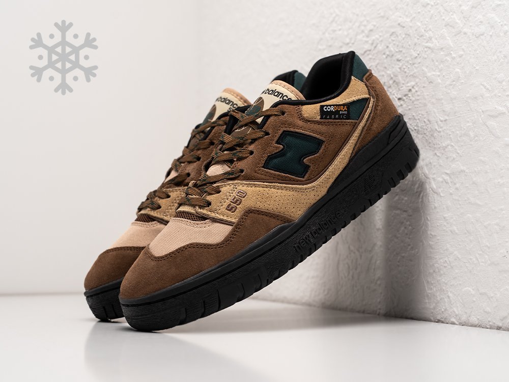 New Balance 550 коричневые замша мужские (AR26028) - фото 2 New Balance 550 коричневые замша мужские (AR26028) - фото 2