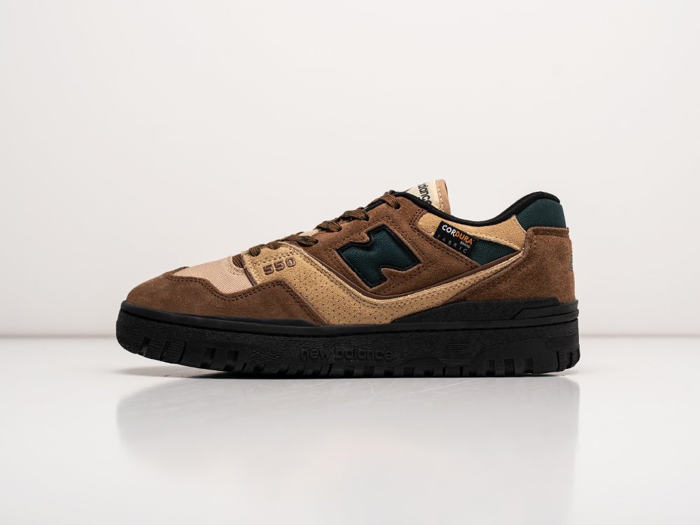 New Balance 550 коричневые замша мужские (AR26028) - фото 1 New Balance 550 коричневые замша мужские (AR26028) - фото 1