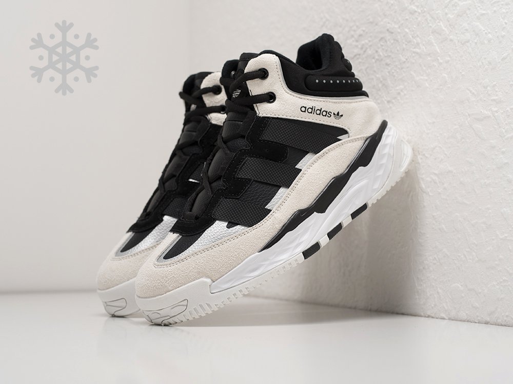 Adidas Niteball High Winter WMNS черные замша женские (AR26030) - фото 2 Adidas Niteball High Winter WMNS черные замша женские (AR26030) - фото 2