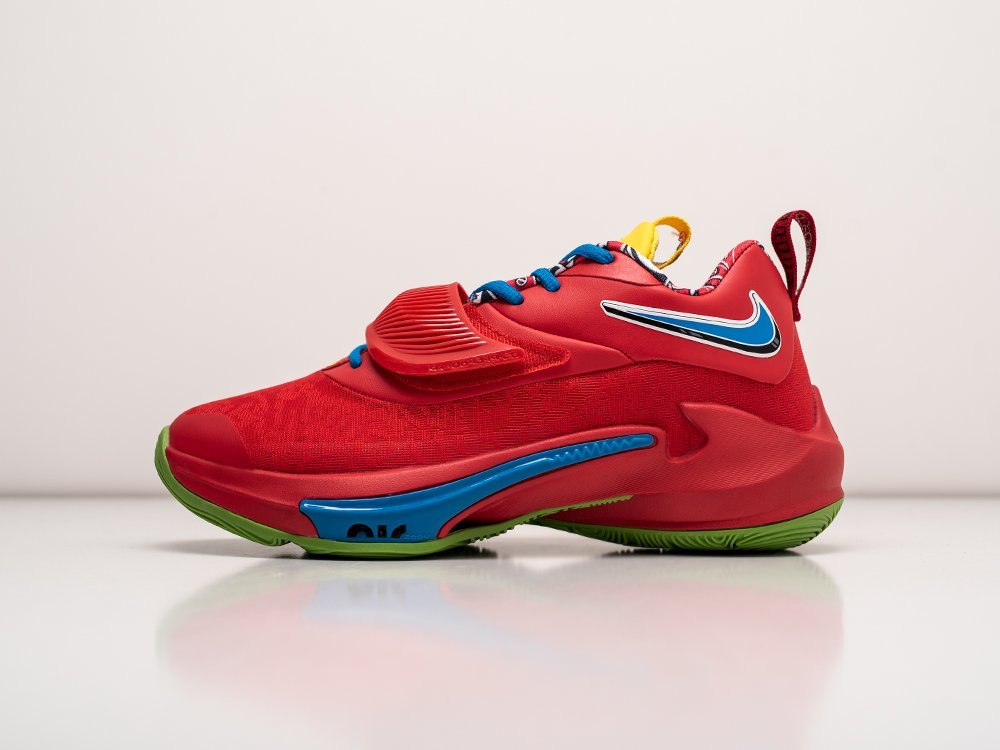 Nike x UNO x Zoom Freak 3 NRG 50th Anniversary - Red красные текстиль мужские (AR26084) - фото 1