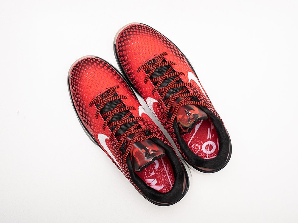 Nike Kobe 6 Protro Challenge Red красные текстиль мужские (AR26089) - фото 3