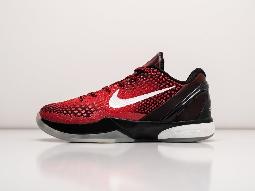 Nike Kobe 6 Protro Challenge Red красные текстиль мужские (AR26089) - фото 1