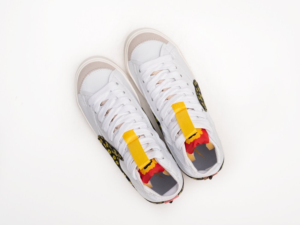 Nike Blazer Mid 77 Jumbo белые кожа мужские (AR26091) - фото 3 Nike Blazer Mid 77 Jumbo белые кожа мужские (AR26091) - фото 3