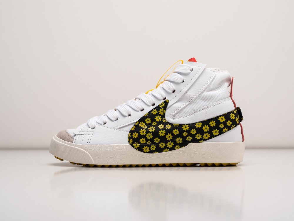 Nike Blazer Mid 77 Jumbo белые кожа мужские (AR26091) - фото 1 Nike Blazer Mid 77 Jumbo белые кожа мужские (AR26091) - фото 1