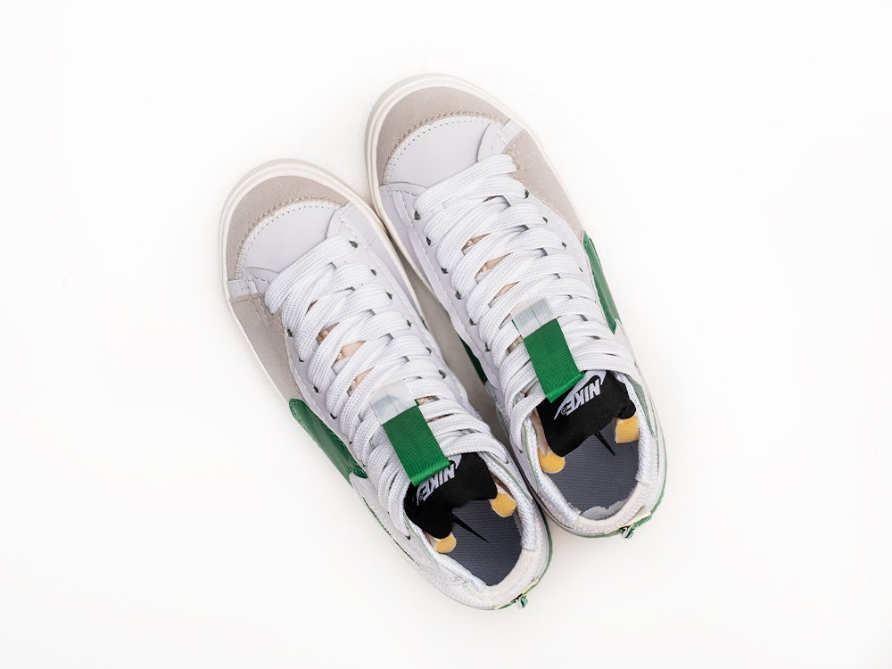 Nike Blazer Mid 77 Jumbo WMNS белые кожа женские (AR26092) - фото 3 Nike Blazer Mid 77 Jumbo WMNS белые кожа женские (AR26092) - фото 3
