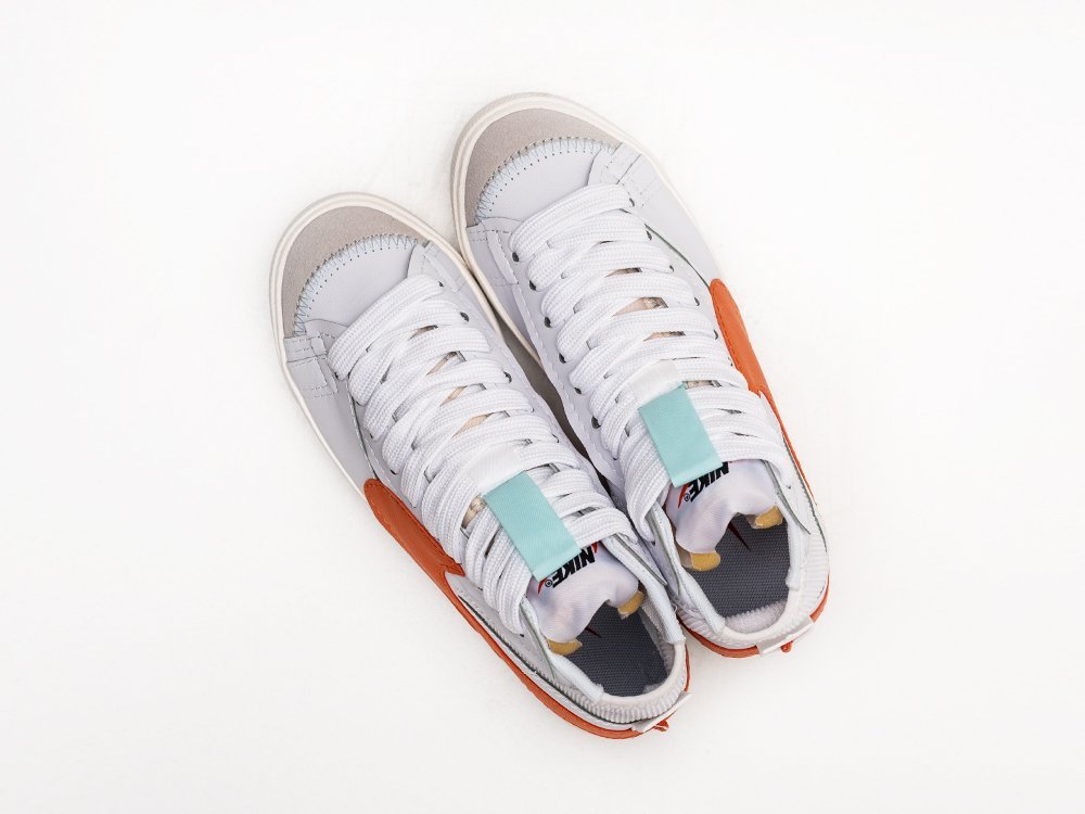 Nike Blazer Mid 77 Jumbo WMNS белые кожа женские (AR26094) - фото 3 Nike Blazer Mid 77 Jumbo WMNS белые кожа женские (AR26094) - фото 3