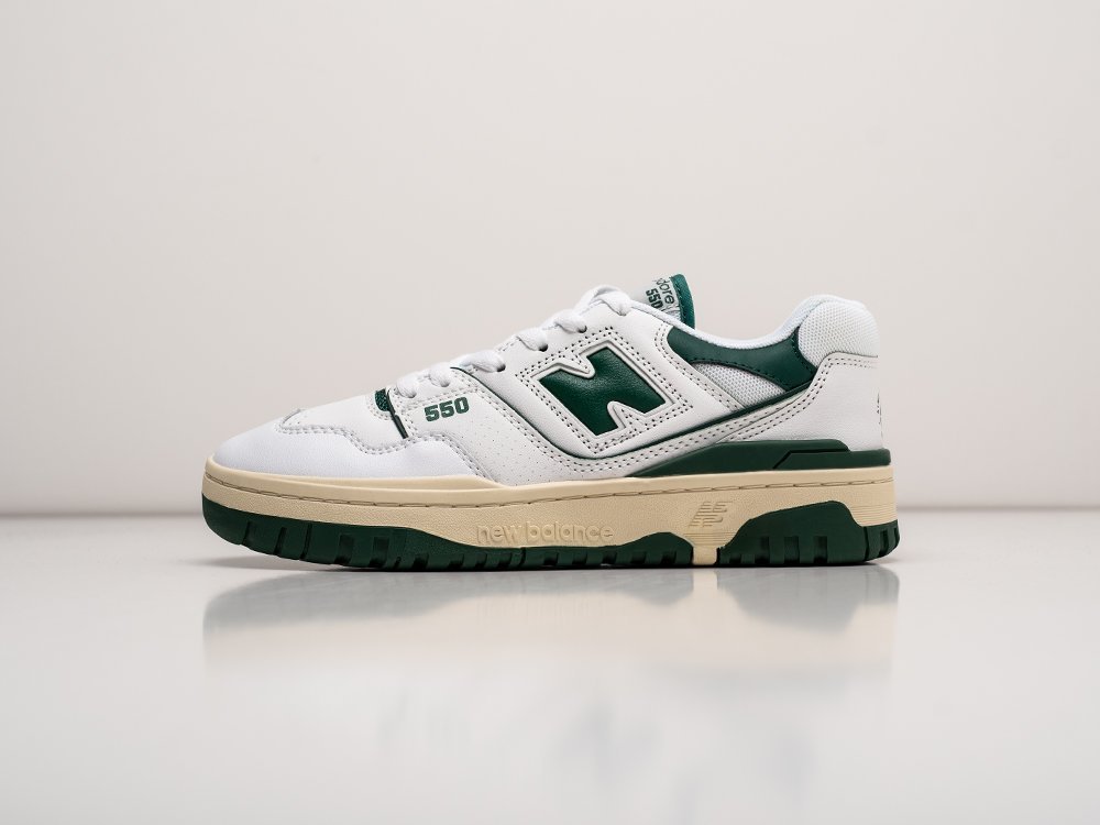 New Balance 550 Aime Leon Dore WMNS белые кожа женские (AR26234) - фото 1 New Balance 550 Aime Leon Dore WMNS белые кожа женские (AR26234) - фото 1