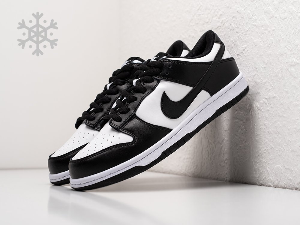 Nike SB Dunk Low черные кожа мужские (AR26293) - фото 2