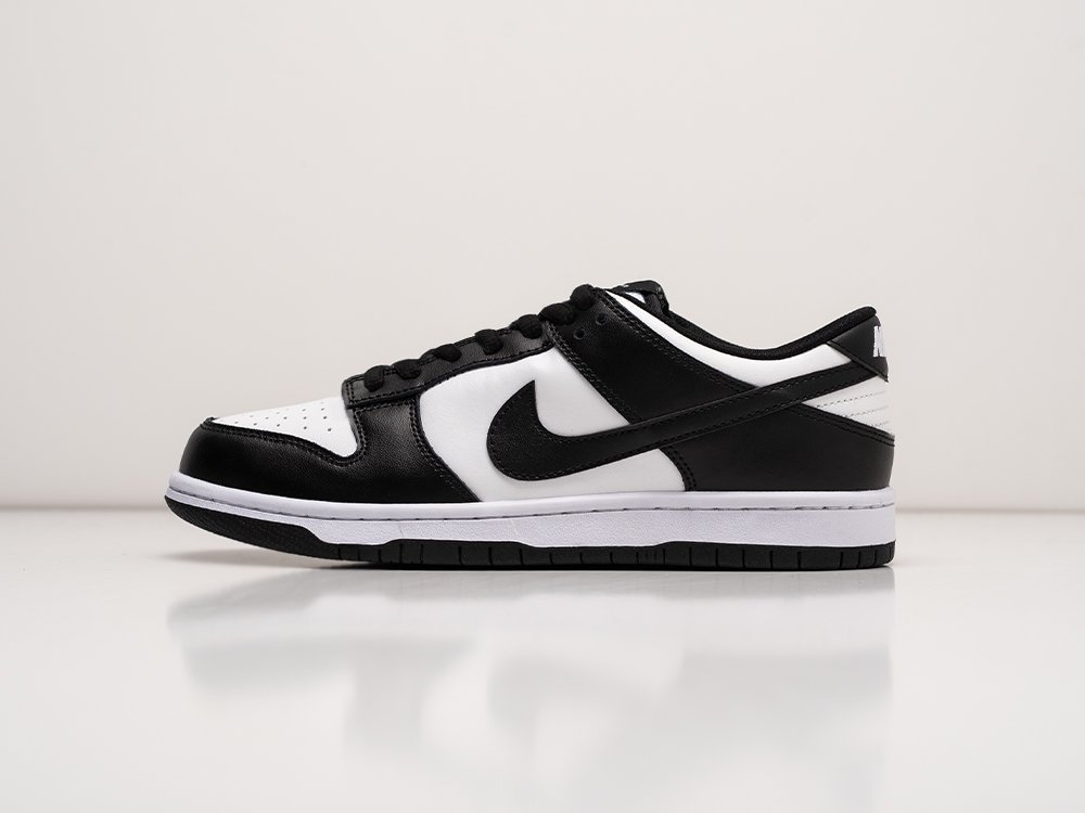 Nike SB Dunk Low черные кожа мужские (AR26293) - фото 1