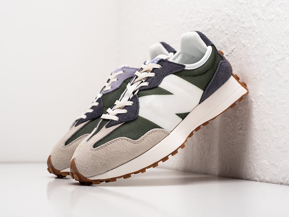 New Balance 327 Oak Leaf Green зеленые замша мужские (AR26331) - фото 2 New Balance 327 Oak Leaf Green зеленые замша мужские (AR26331) - фото 2