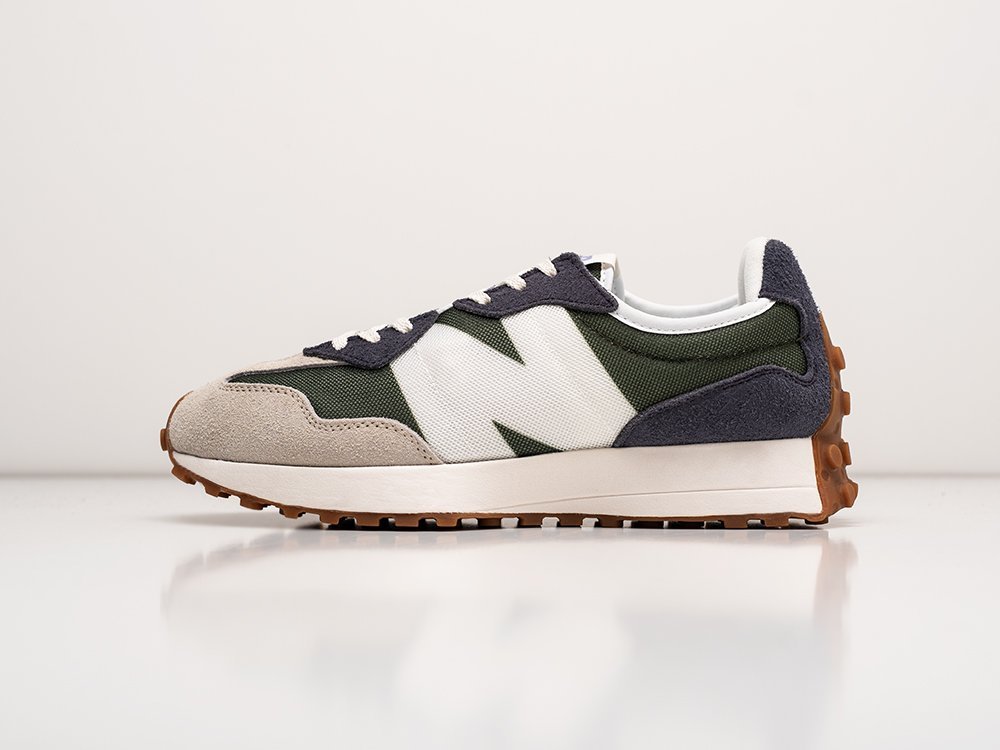 New Balance 327 Oak Leaf Green зеленые замша мужские (AR26331) - фото 1 New Balance 327 Oak Leaf Green зеленые замша мужские (AR26331) - фото 1