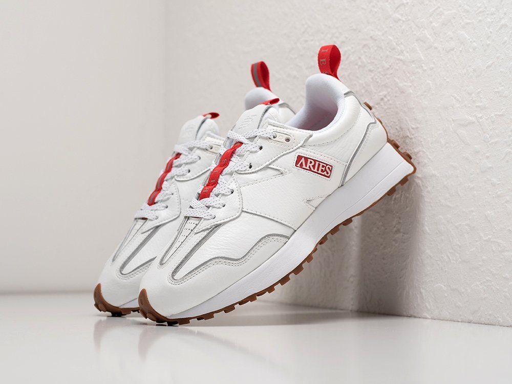 New Balance x Aries x 327 INVINCIBLE II - White WMNS белые кожа женские (AR26335) - фото 2 New Balance x Aries x 327 INVINCIBLE II - White WMNS белые кожа женские (AR26335) - фото 2