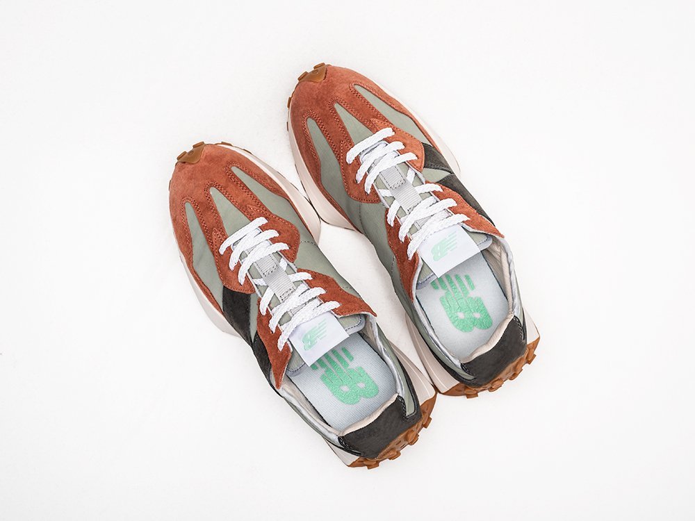 New Balance 327 Rust Brown WMNS серые текстиль женские (AR26337) - фото 3 New Balance 327 Rust Brown WMNS серые текстиль женские (AR26337) - фото 3