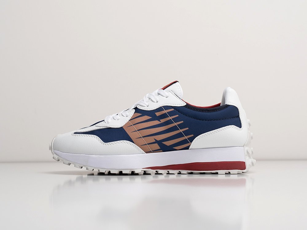 New Balance 327 Olympic - USA белые замша мужские (AR26343) - фото 1 New Balance 327 Olympic - USA белые замша мужские (AR26343) - фото 1