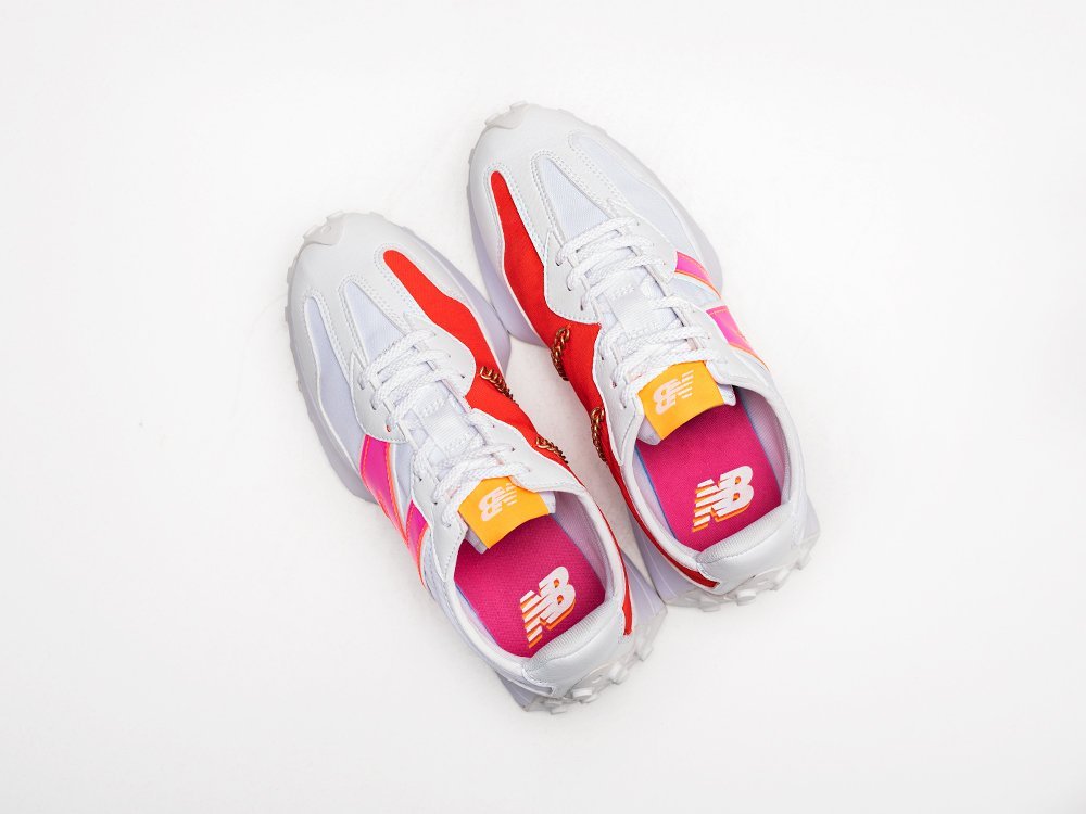 New Balance Coco Gauff x 327 White Impulse WMNS белые текстиль женские (AR26346) - фото 3 New Balance Coco Gauff x 327 White Impulse WMNS белые текстиль женские (AR26346) - фото 3