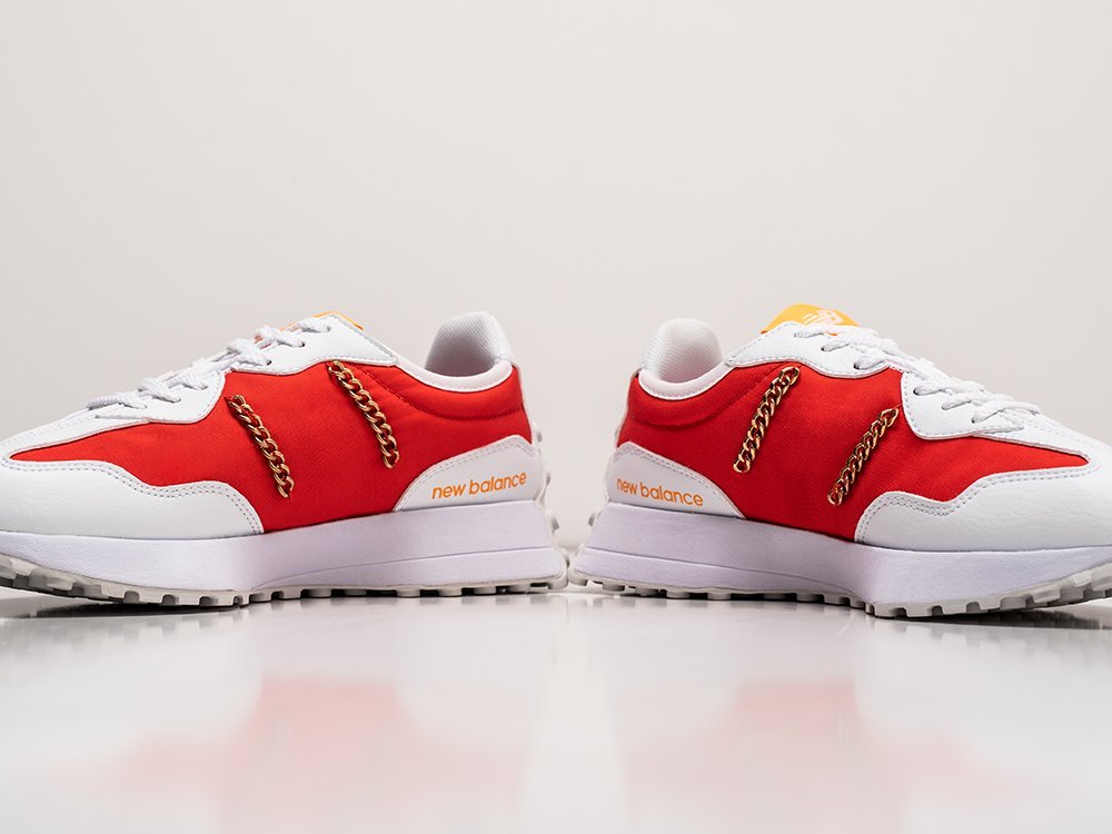 New Balance Coco Gauff x 327 White Impulse WMNS белые текстиль женские (AR26346) - фото 4 New Balance Coco Gauff x 327 White Impulse WMNS белые текстиль женские (AR26346) - фото 4