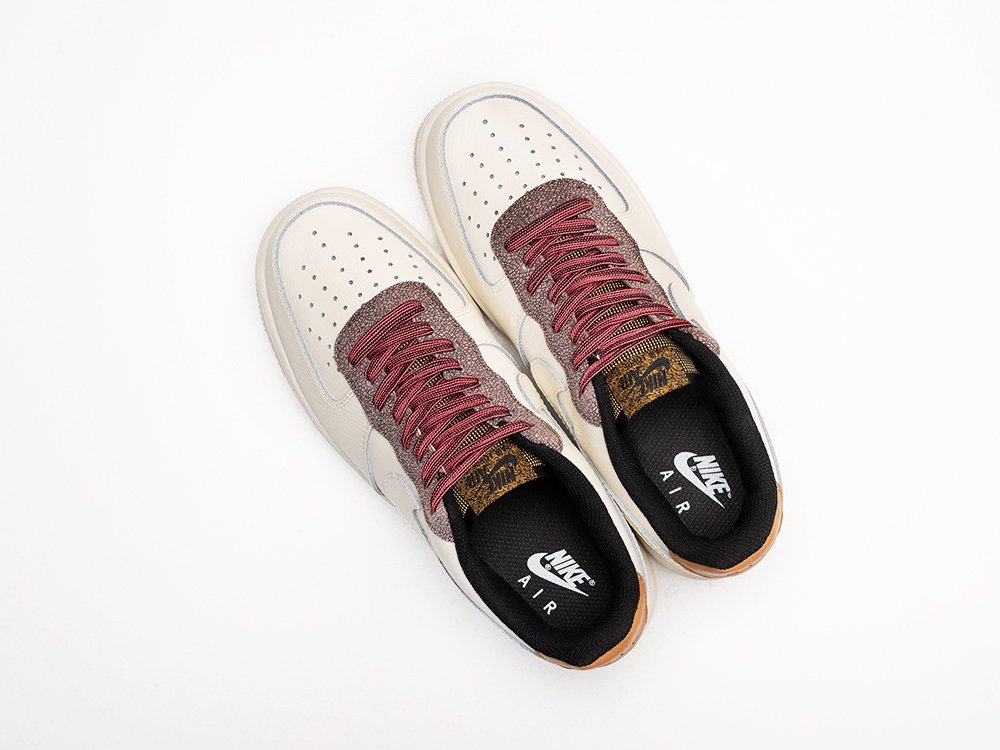 Nike Air Force 1 Low Fossil белые кожа мужские (AR26353) - фото 3 Nike Air Force 1 Low Fossil белые кожа мужские (AR26353) - фото 3