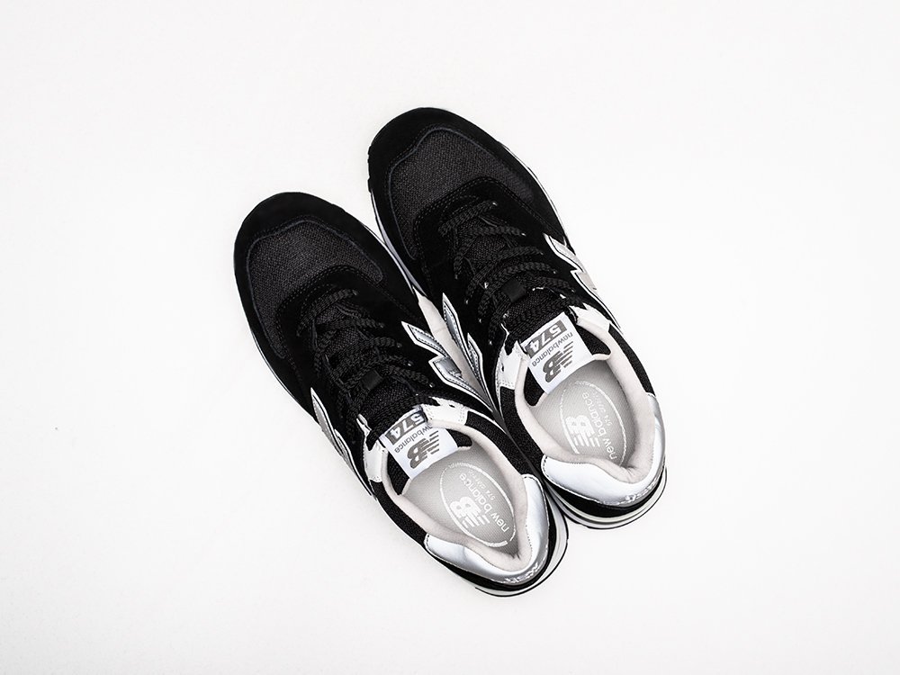 New Balance 574 WMNS черные замша женские (AR26362) - фото 3 New Balance 574 WMNS черные замша женские (AR26362) - фото 3