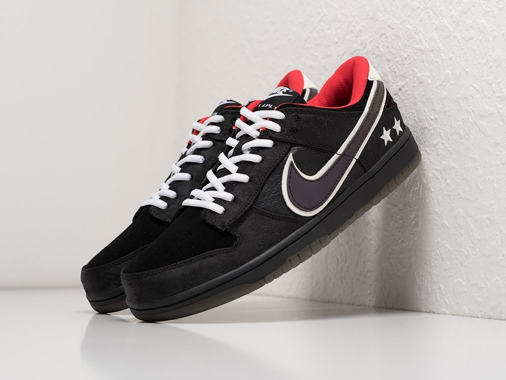 Nike x LPL x SB Dunk Low черные кожа мужские (AR26373) - фото 2 Nike x LPL x SB Dunk Low черные кожа мужские (AR26373) - фото 2