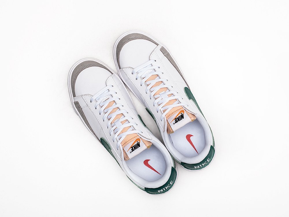 Nike Blazer Low 77 белые кожа мужские (AR26425) - фото 3 Nike Blazer Low 77 белые кожа мужские (AR26425) - фото 3