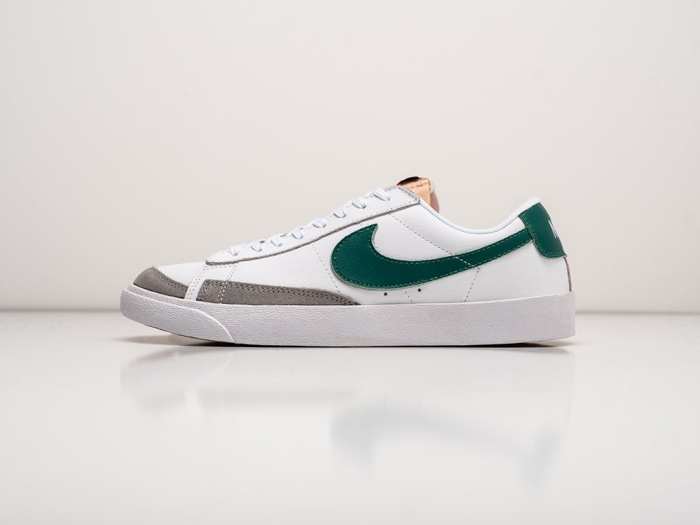 Nike Blazer Low 77 белые кожа мужские (AR26425) - фото 1 Nike Blazer Low 77 белые кожа мужские (AR26425) - фото 1