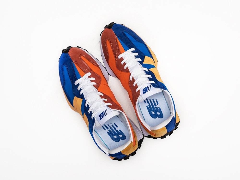 New Balance 327 SPLIT PACK Blue Orange синие текстиль мужские (AR26428) - фото 3 New Balance 327 SPLIT PACK Blue Orange синие текстиль мужские (AR26428) - фото 3