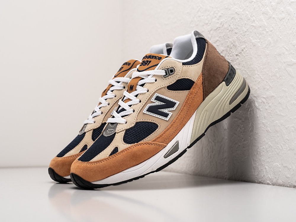 New Balance 991 Cappuccino коричневые замша мужские (AR26446) - фото 2 New Balance 991 Cappuccino коричневые замша мужские (AR26446) - фото 2