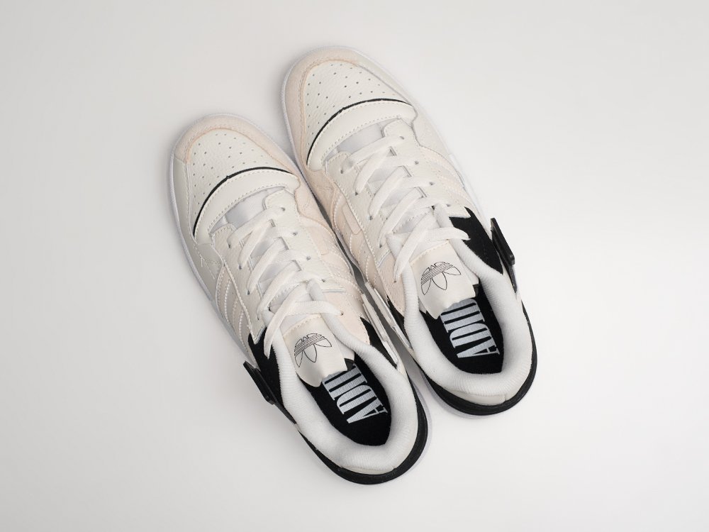 Adidas Forum Low Exhibit Off White Black белые кожа мужские (AR26494) - фото 3 Adidas Forum Low Exhibit Off White Black белые кожа мужские (AR26494) - фото 3