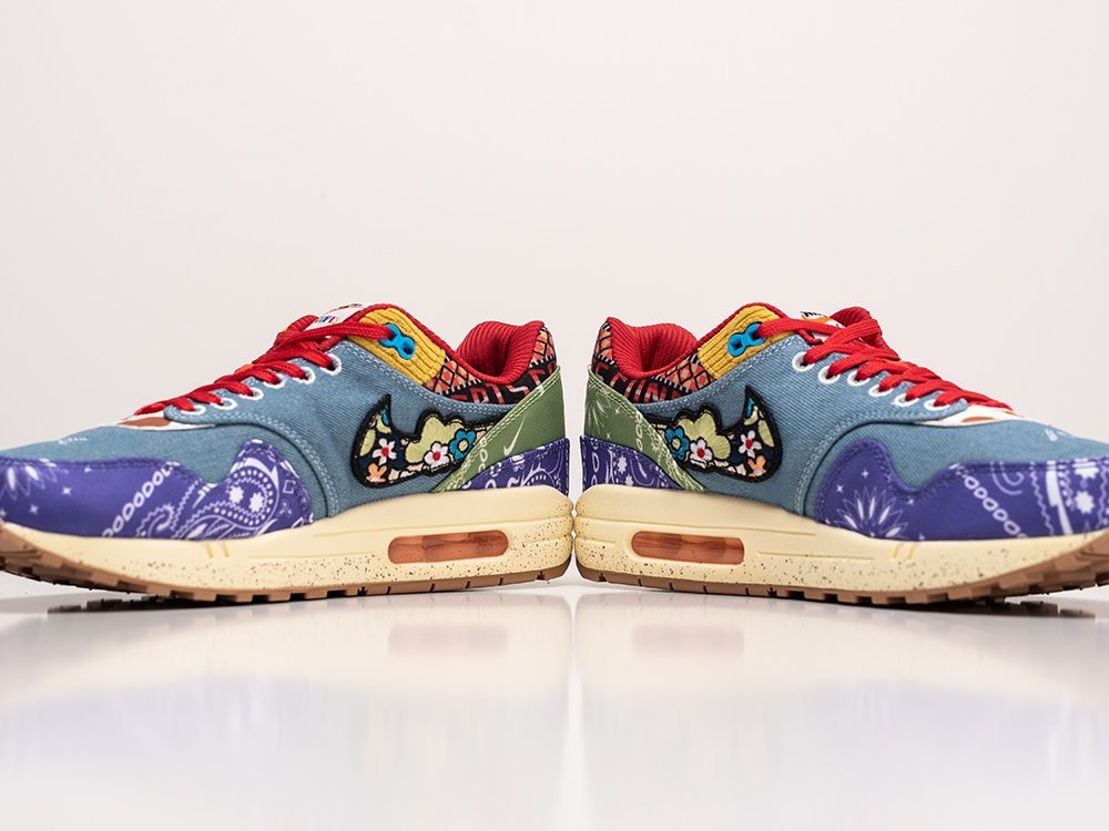 Nike x Concepts x Nike Air Max 1 Far Out синие деним мужские (AR26500) - фото 4 Nike x Concepts x Nike Air Max 1 Far Out синие деним мужские (AR26500) - фото 4