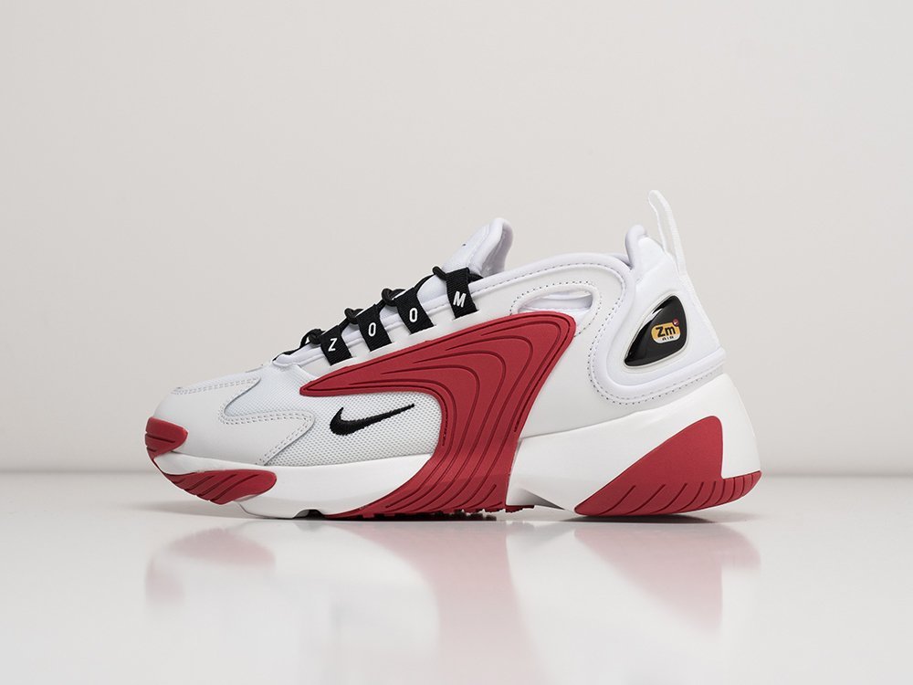 Nike Zoom 2K Gym Red белые текстиль мужские (AR26516) - фото 1 Nike Zoom 2K Gym Red белые текстиль мужские (AR26516) - фото 1