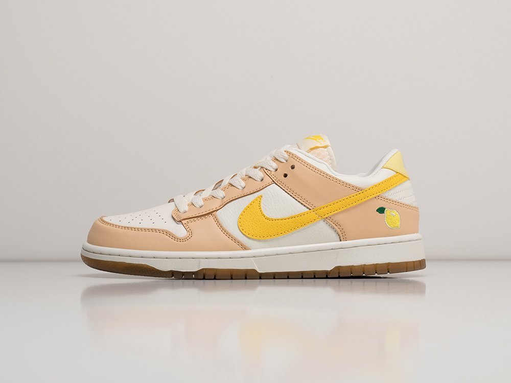 Nike SB Dunk Low Lemon Drop белые кожа мужские (AR26529) - фото 1 Nike SB Dunk Low Lemon Drop белые кожа мужские (AR26529) - фото 1