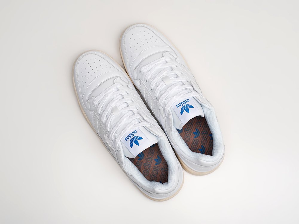 Adidas Forum Low White Blue Bird белые кожа мужские (AR26557) - фото 3