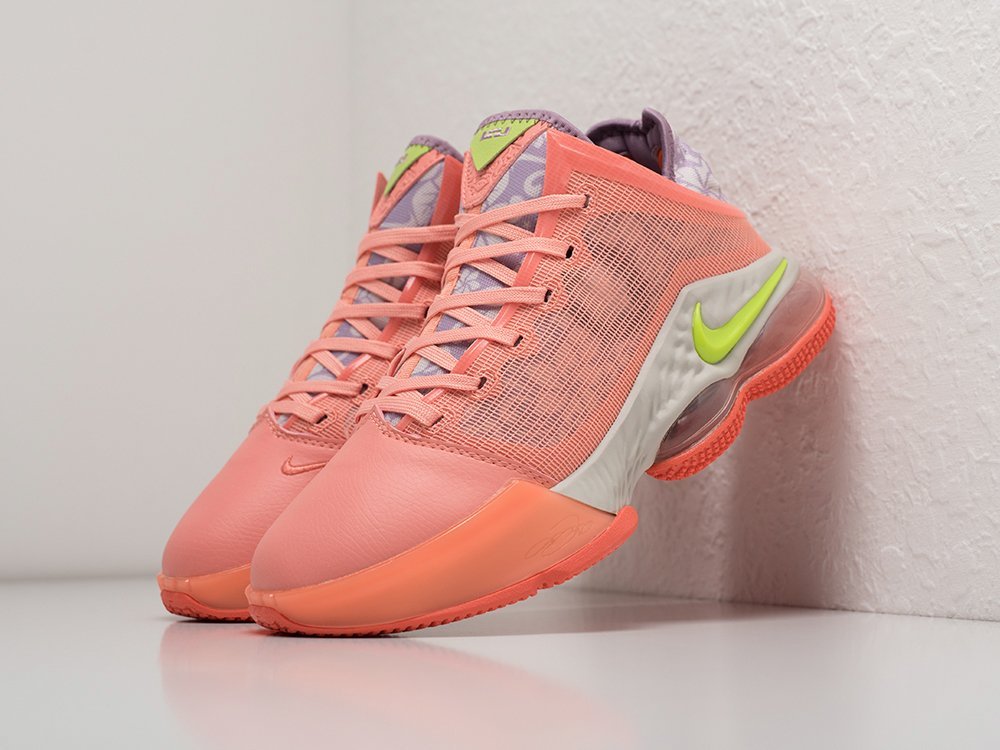 Nike Lebron XIX Low Hawaii розовые текстиль мужские (AR26561) - фото 2 Nike Lebron XIX Low Hawaii розовые текстиль мужские (AR26561) - фото 2