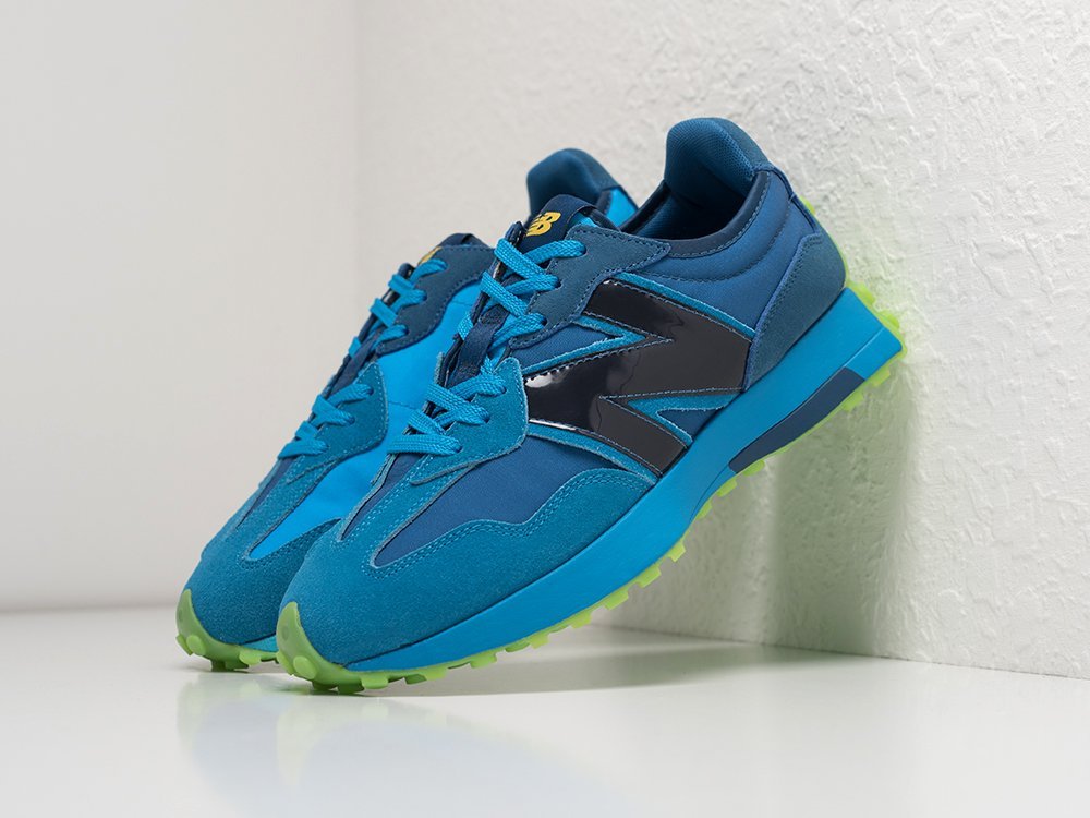 New Balance x Jolly Rancher x 327 Blue Raspberry синие нейлон мужские (AR26565) - фото 2 New Balance x Jolly Rancher x 327 Blue Raspberry синие нейлон мужские (AR26565) - фото 2