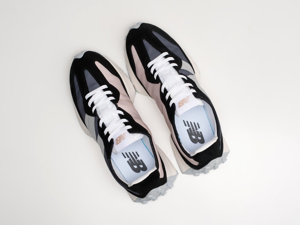 New Balance 327 Black White черные нейлон мужские (AR26566) - фото 3 New Balance 327 Black White черные нейлон мужские (AR26566) - фото 3