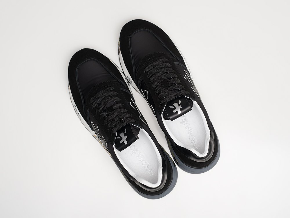 Premiata Mick черные замша мужские (AR26610) - фото 3 Premiata Mick черные замша мужские (AR26610) - фото 3