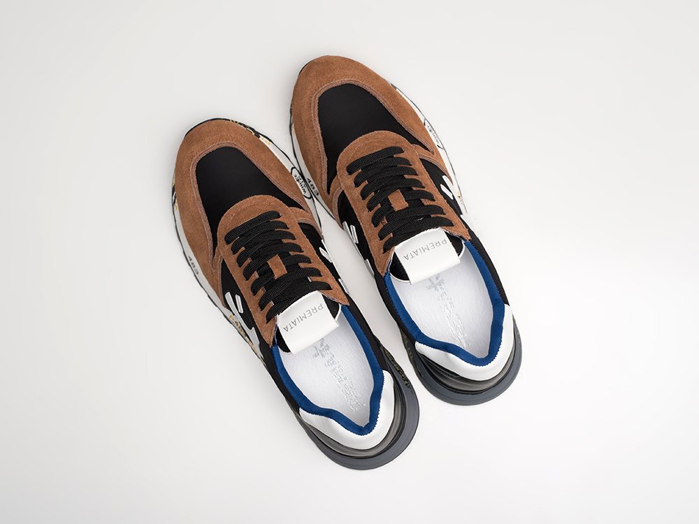 Premiata Mick коричневые замша мужские (AR26620) - фото 3 Premiata Mick коричневые замша мужские (AR26620) - фото 3