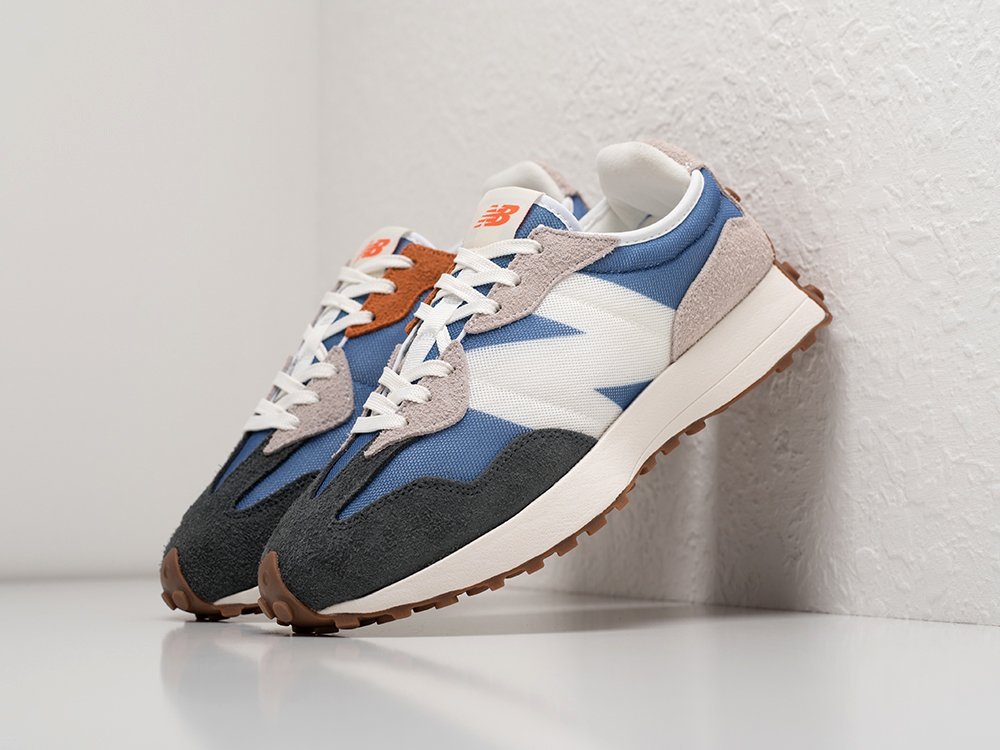 New Balance 327 Magnetic Blue голубые нейлон мужские (AR26631) - фото 2