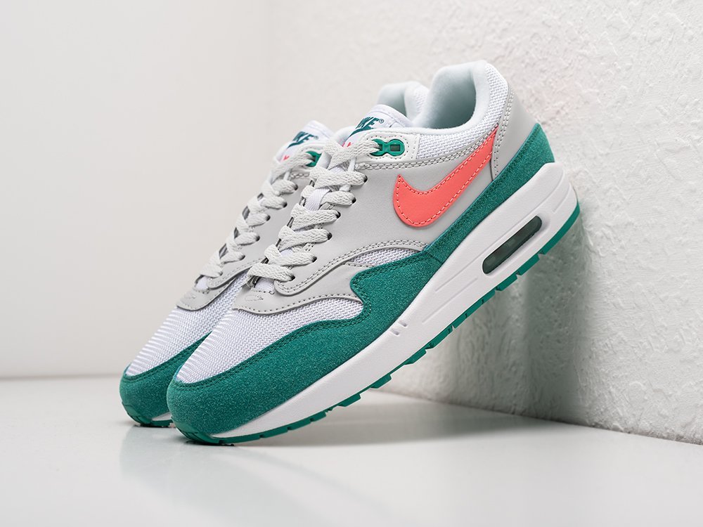 Nike Air Max 1 Watermelon серые замша мужские (AR26655) - фото 2 Nike Air Max 1 Watermelon серые замша мужские (AR26655) - фото 2