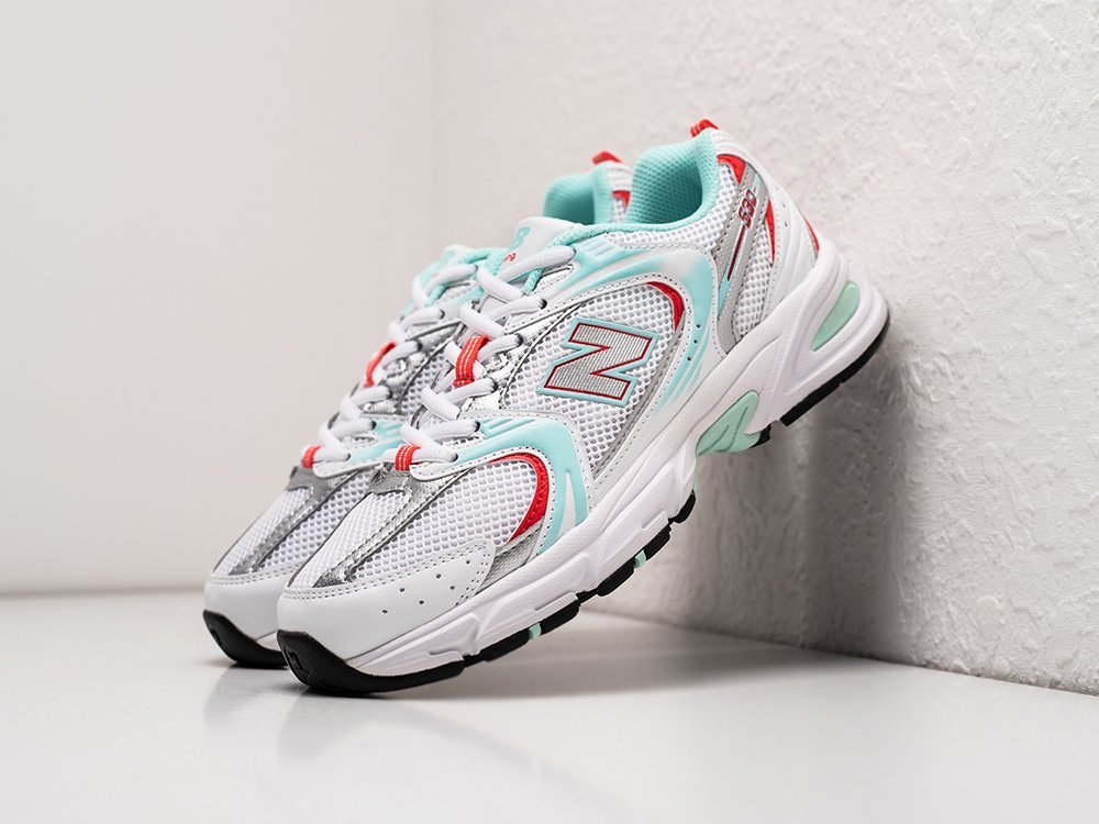 New Balance 530 Turquoise WMNS белые кожа женские (AR26665) - фото 2 New Balance 530 Turquoise WMNS белые кожа женские (AR26665) - фото 2