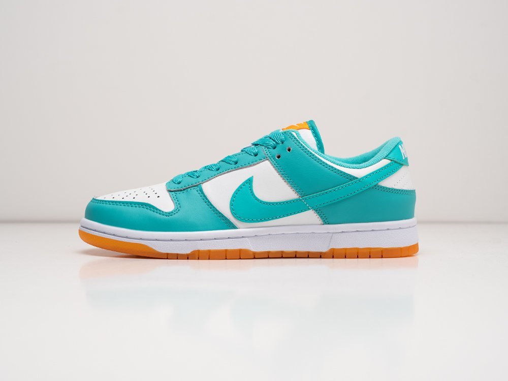 Nike SB Dunk Low Teal Zeal WMNS белые кожа женские (AR26670) - фото 1 Nike SB Dunk Low Teal Zeal WMNS белые кожа женские (AR26670) - фото 1