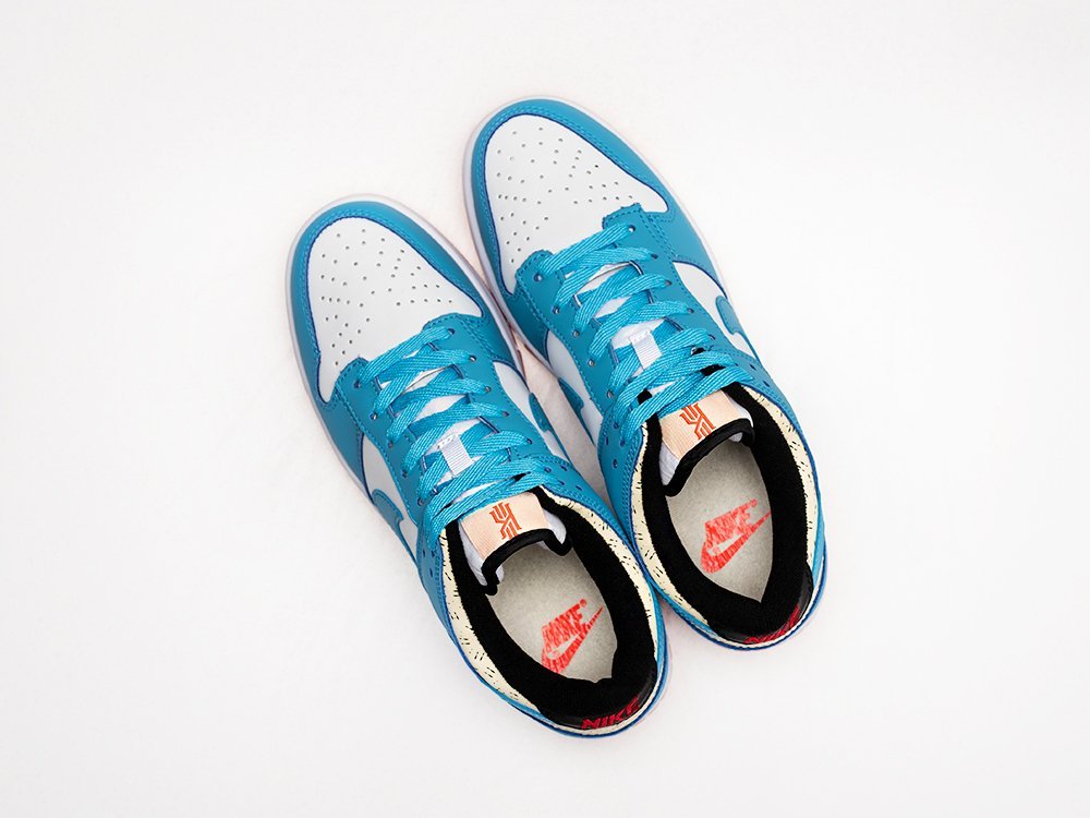 Nike SB Dunk Low x Kyrie Irving белые кожа мужские (AR26671) - фото 3 Nike SB Dunk Low x Kyrie Irving белые кожа мужские (AR26671) - фото 3