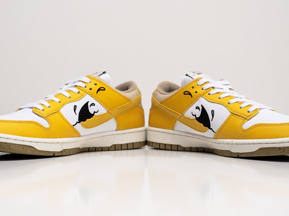 Nike SB Dunk Low Sun Club белые текстиль мужские (AR26673) - фото 5 Nike SB Dunk Low Sun Club белые текстиль мужские (AR26673) - фото 5