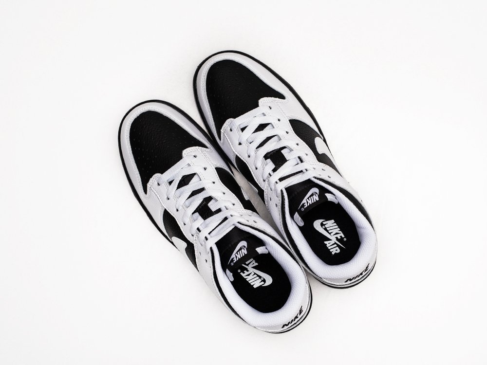 Nike SB Dunk Low Reverse Panda черные кожа мужские (AR26674) - фото 3 Nike SB Dunk Low Reverse Panda черные кожа мужские (AR26674) - фото 3