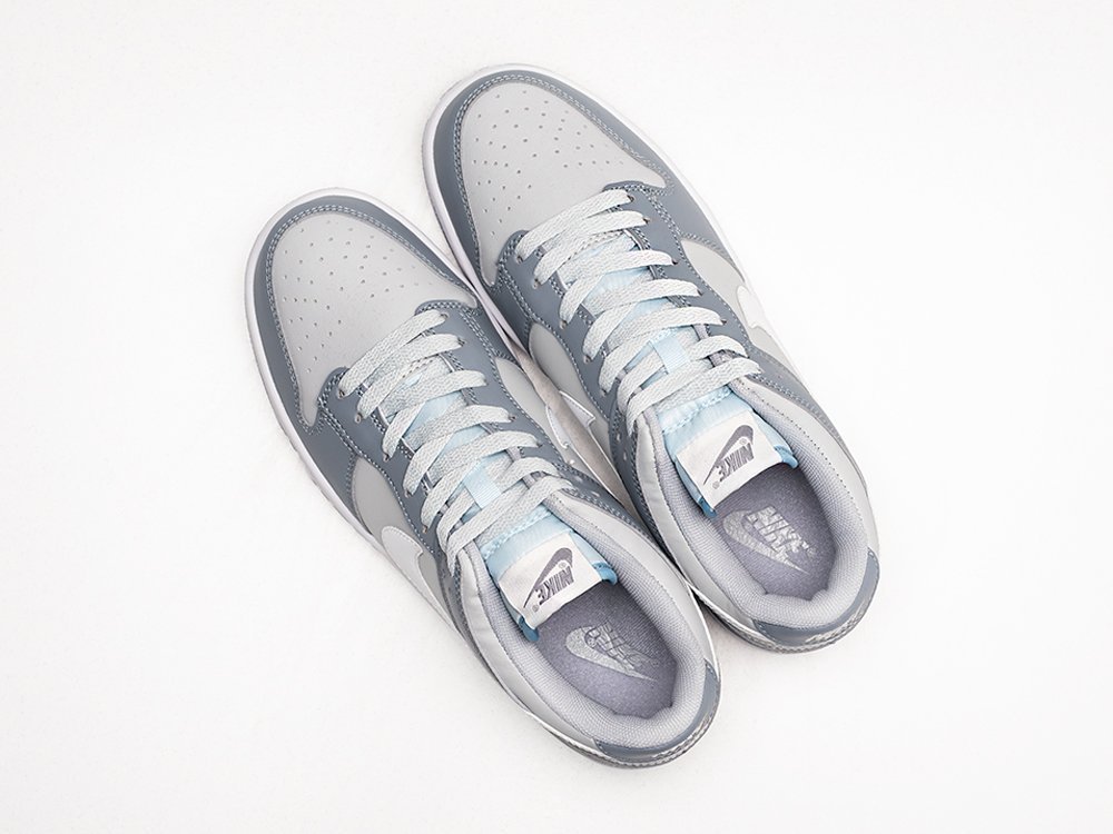 Nike SB Dunk Low Pure Platinum Wolf Grey серые кожа мужские (AR26675) - фото 3 Nike SB Dunk Low Pure Platinum Wolf Grey серые кожа мужские (AR26675) - фото 3