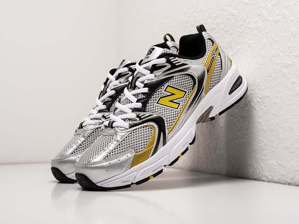 New Balance 530 Retro Silver Yellow серые кожа мужские (AR26725) - фото 2 New Balance 530 Retro Silver Yellow серые кожа мужские (AR26725) - фото 2